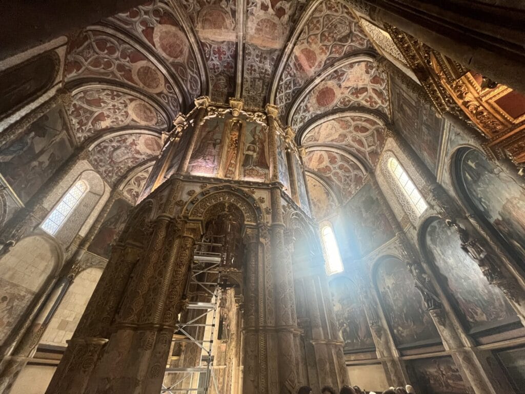 Bei der "Grabeskirche" in Tomar